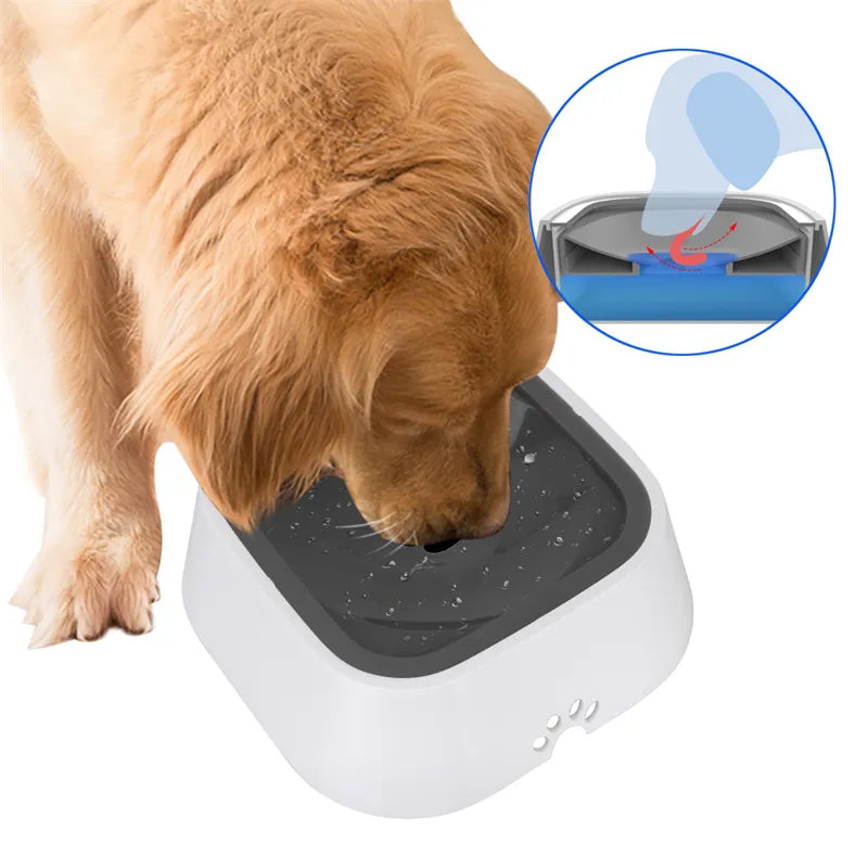 Anti-Overflow Slow Water Feeder Dispenser