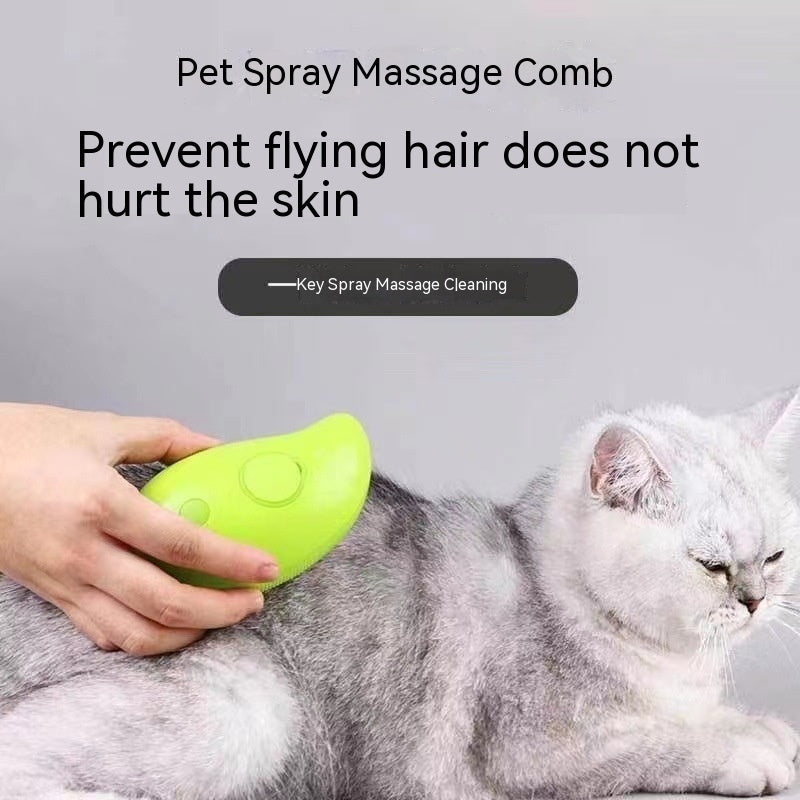 3 In 1 Pet Steamy Electric Spray Brush