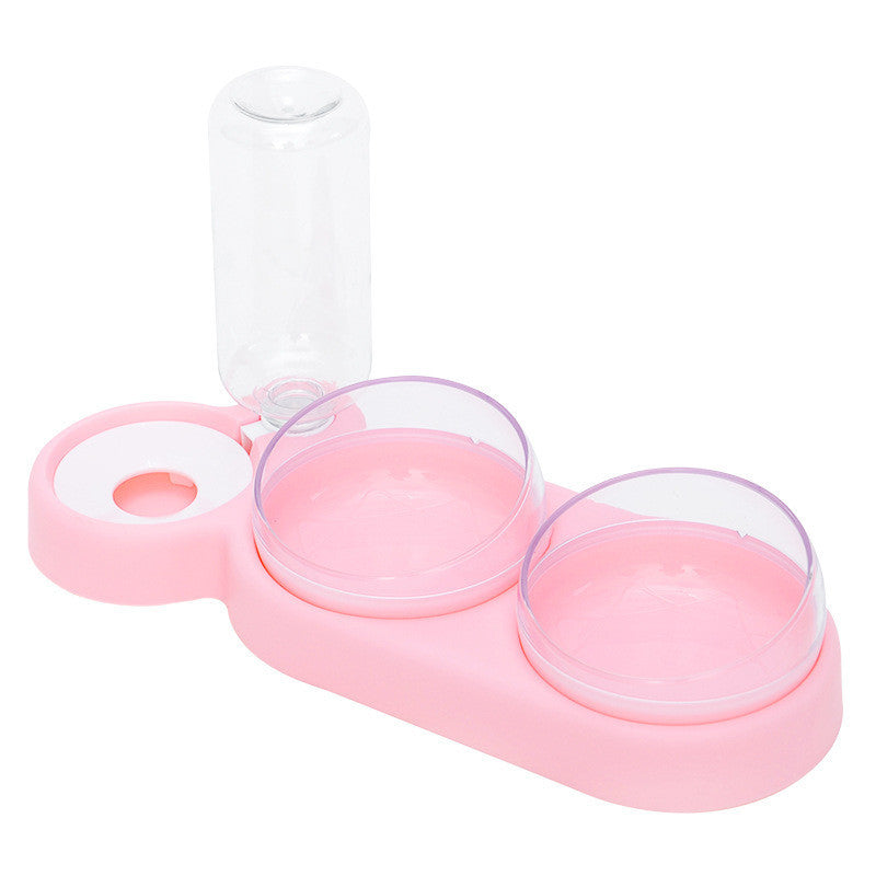 Automatic Feeder With Water Fountain For Pet