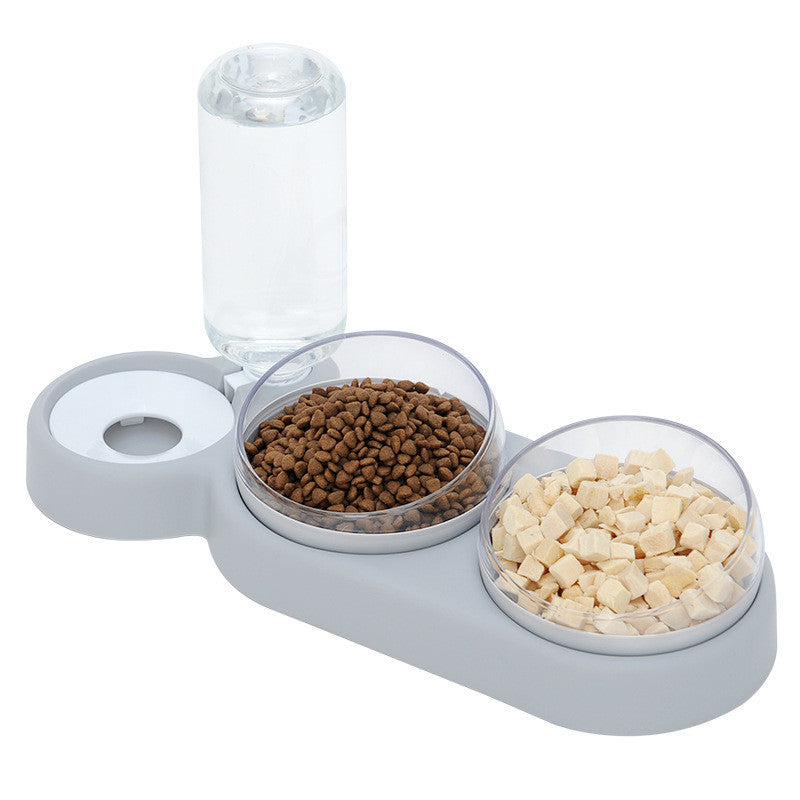 Automatic Feeder With Water Fountain For Pet