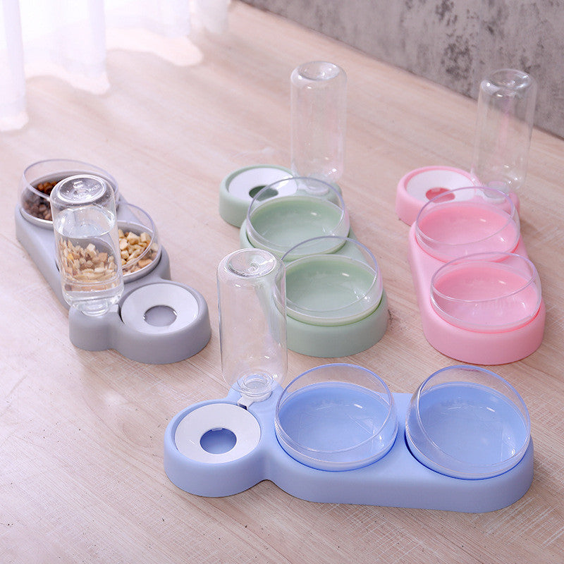 Automatic Feeder With Water Fountain For Pet