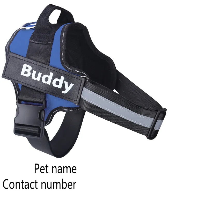 Reflective Adjustable Pet Harness Vest For Dogs