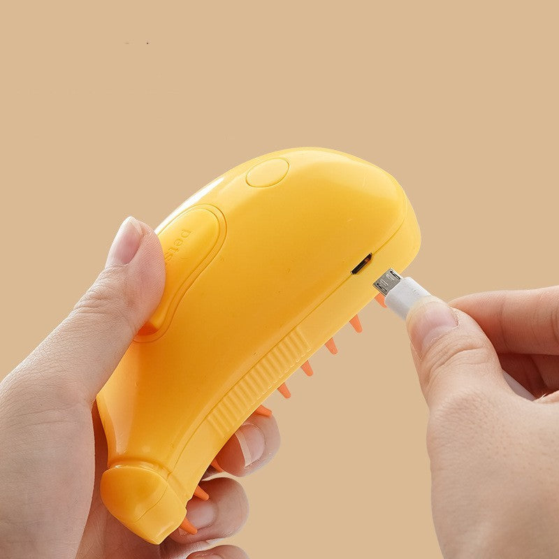 3 In 1 Pet Steamy Massage Beauty Comb for Cats and Dogs