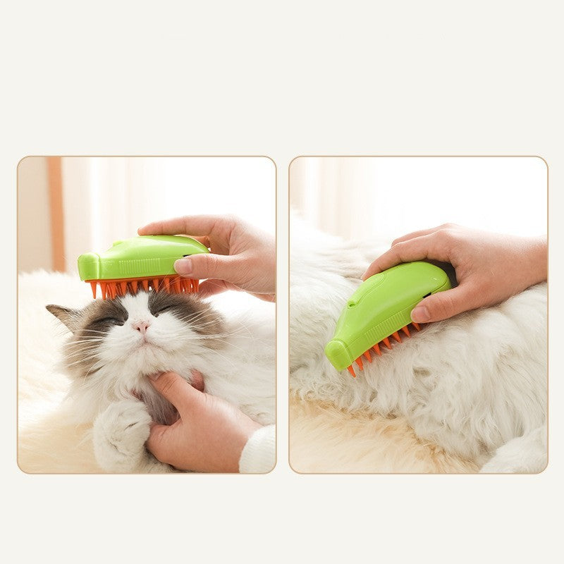 3 In 1 Pet Steamy Massage Beauty Comb for Cats and Dogs