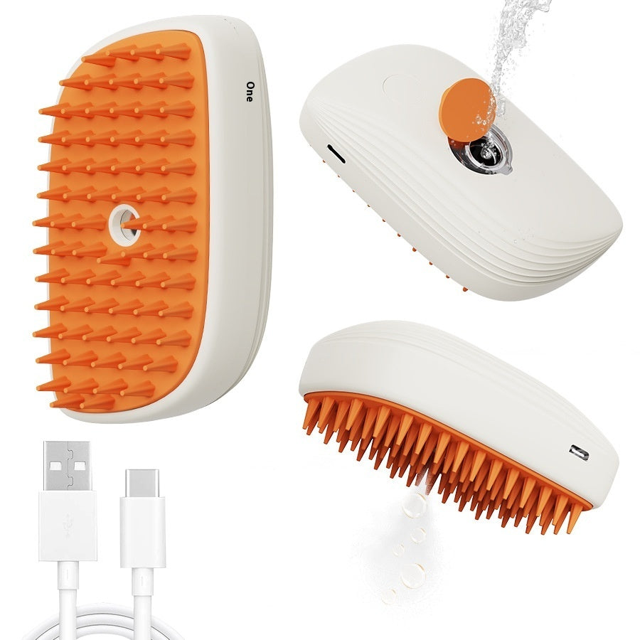 Rechargeable Pets Steam Brush