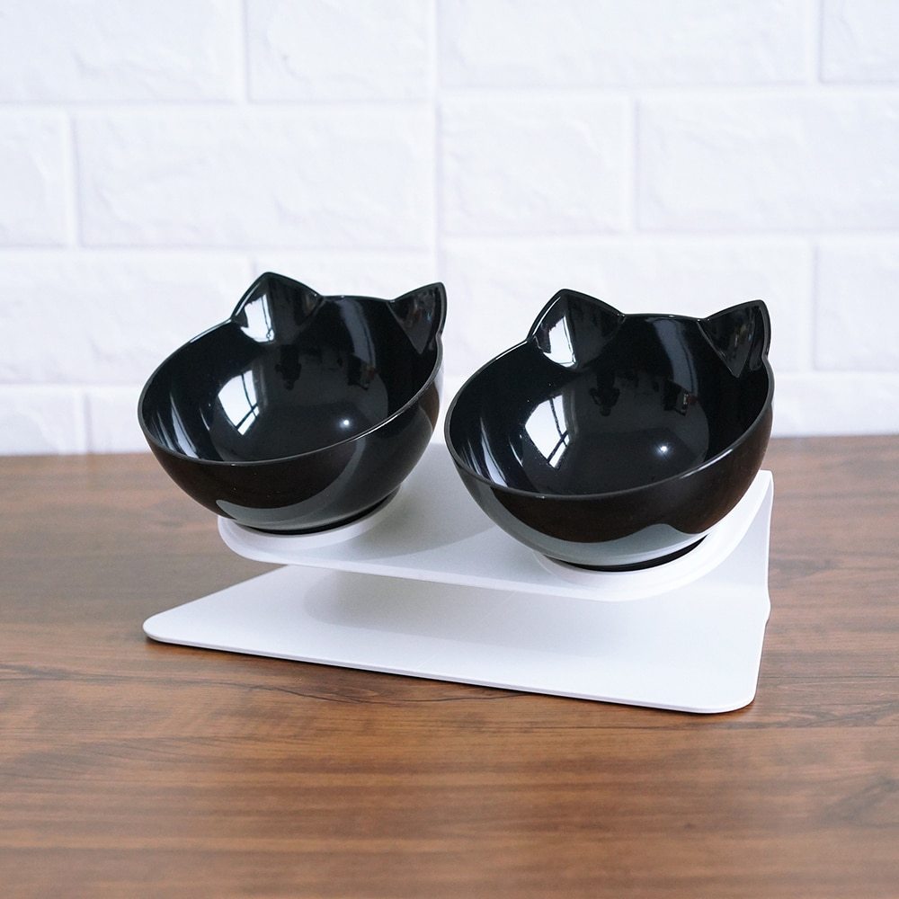 Non Slip Cat Bowl With Raised Stand