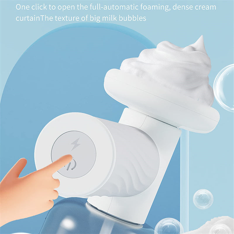 Automatic Foaming Shampoo Pet Bath Brush