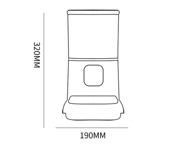 Automatic Pet Feeder Large Capacity