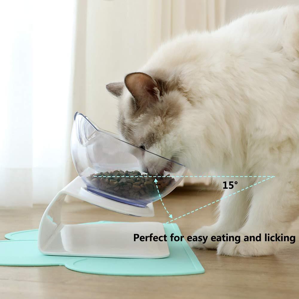 Non Slip Cat Bowl With Raised Stand