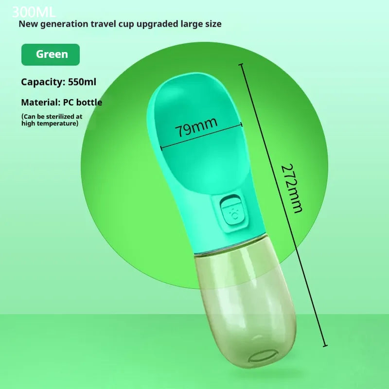 Portable Dog Water Bottle Feeder