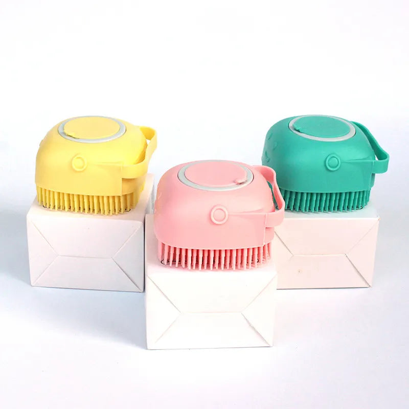 Silicone Dog Massage Brush