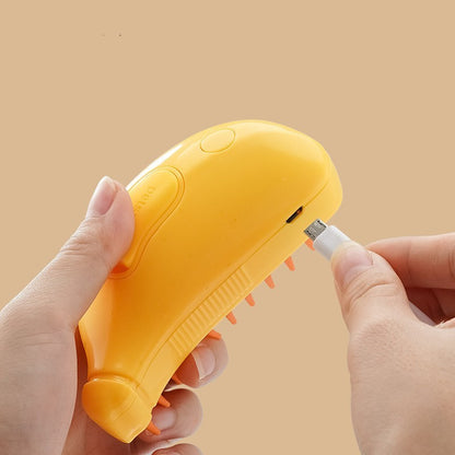 3 In 1 Pet Steamy Massage Beauty Comb for Cats and Dogs