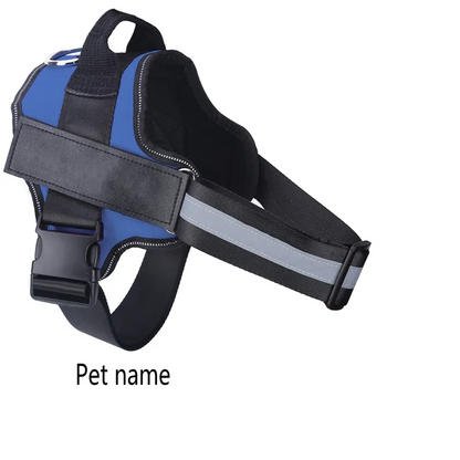 Reflective Adjustable Pet Harness Vest For Dogs
