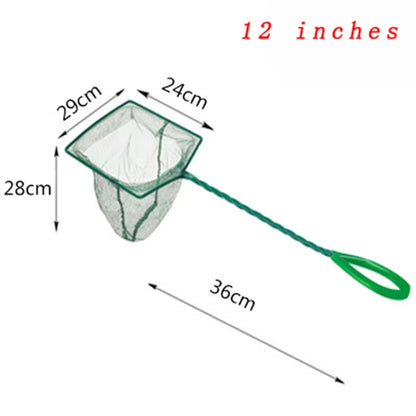 Large Fish Net with Long Handle – 3-12 Inch Sizes