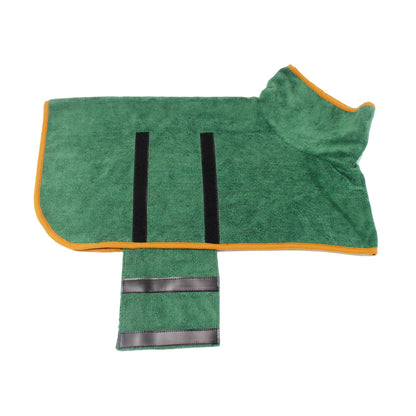 Absorbent Pet Bathrobe