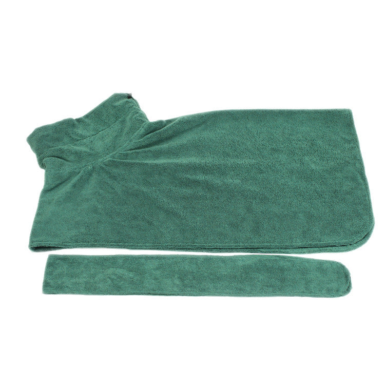 Absorbent Pet Bathrobe