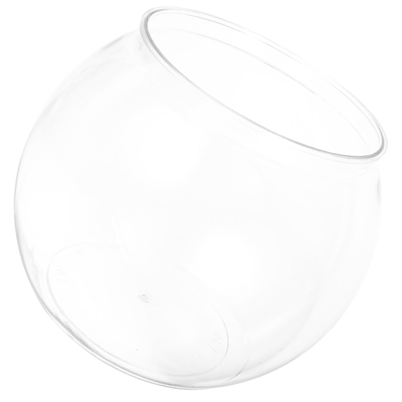 Clear Round Plastic Fish Bowl – Durable & Versatile