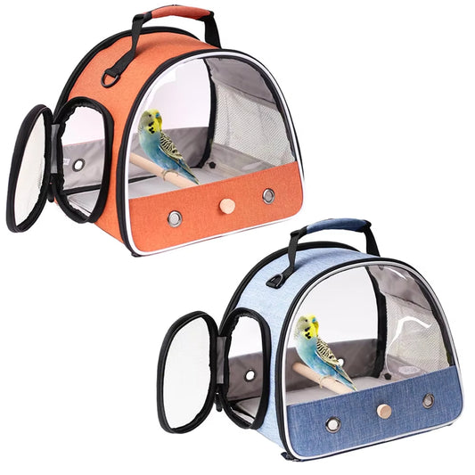 Portable Small Pet Backpack – Travel Carrier with Side Window