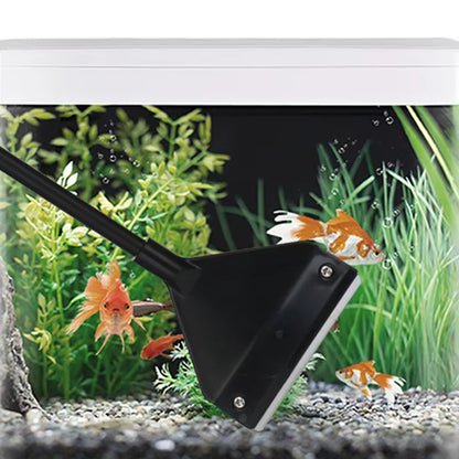 Aquarium Algae Scraper – Dual-Use Glass & Sand Cleaner