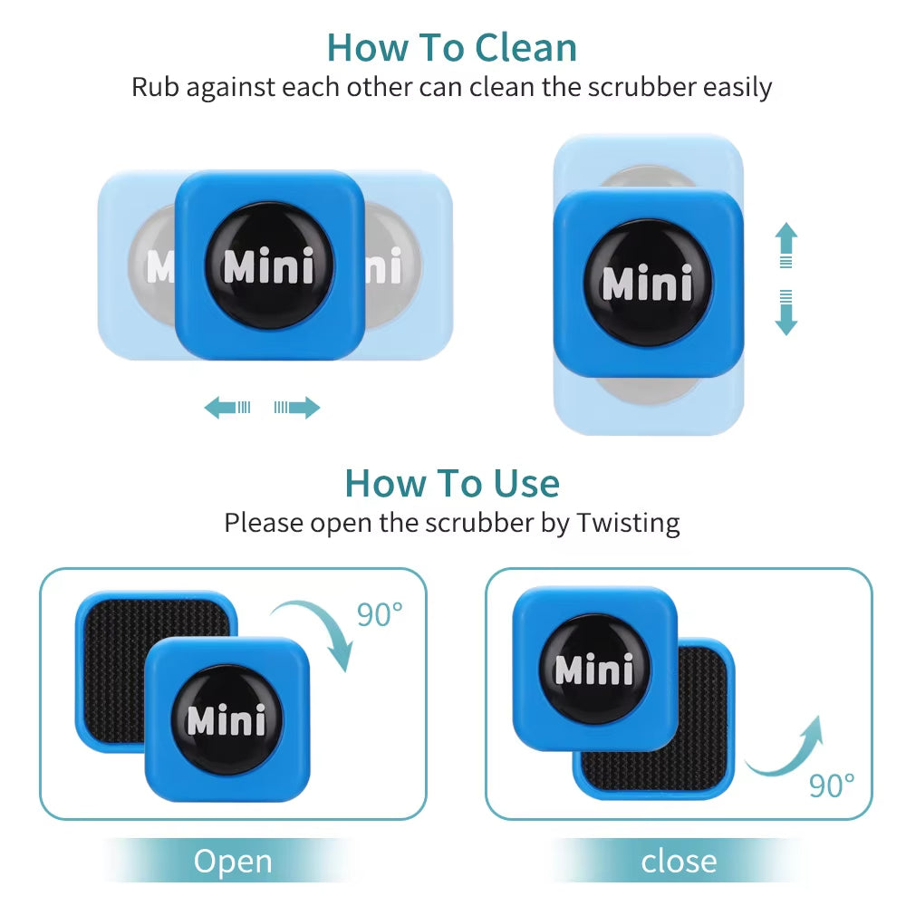 Aquarium Magnetic Brush – Floating Algae Scraper