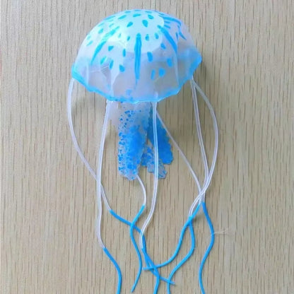 Glowing Artificial Jellyfish – Fish Tank Ornament