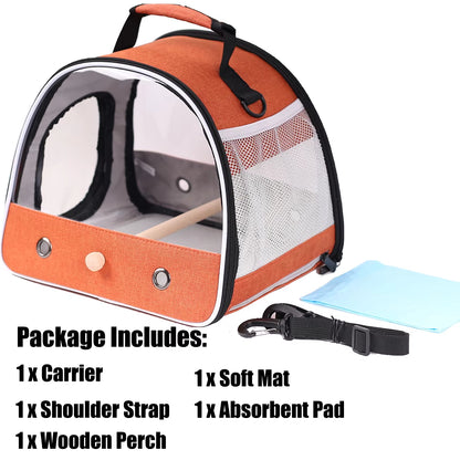 Portable Small Pet Backpack – Travel Carrier with Side Window