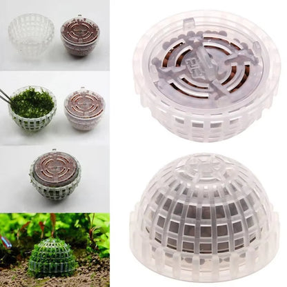 2PCS Aquarium Moss Ball Holder – DIY Plant Decor