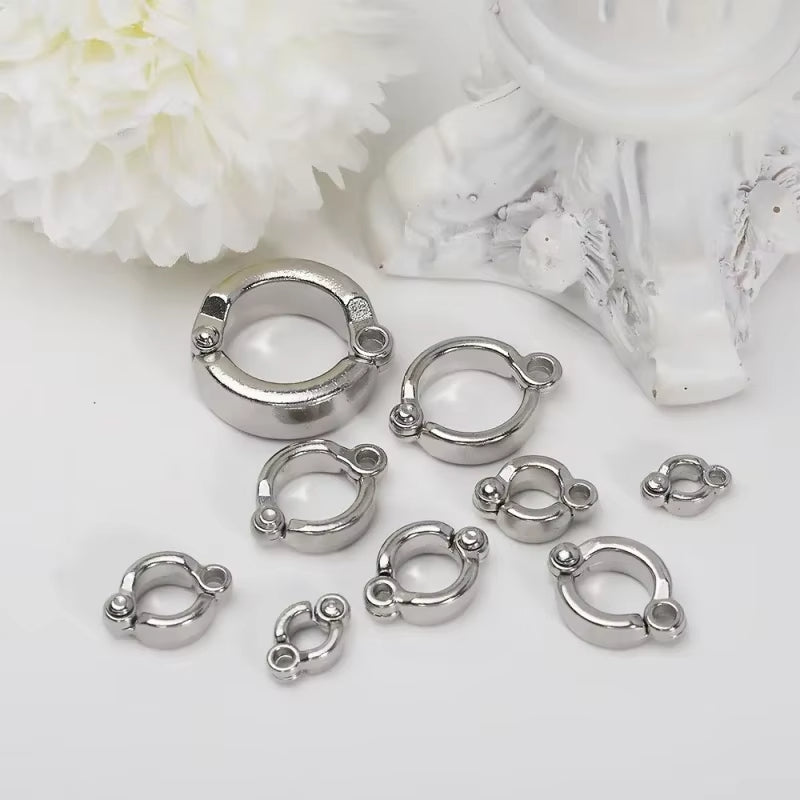 Metal Parrot Foot Rings – Adjustable Anti-Lost Clips