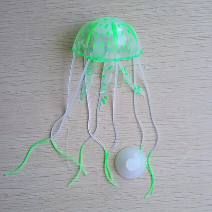 Glowing Artificial Jellyfish – Fish Tank Ornament