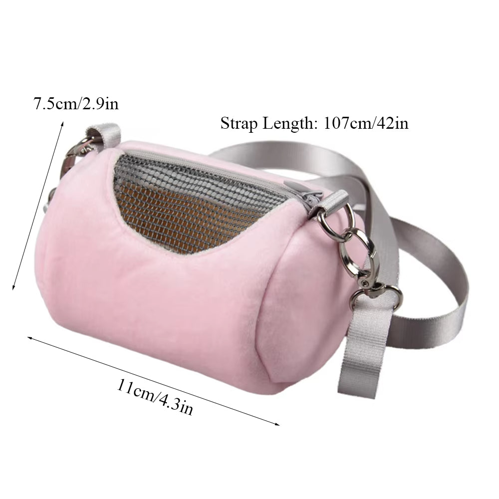 Small Pet Carrier – Travel Bag for Hamster, Rabbit & Bird