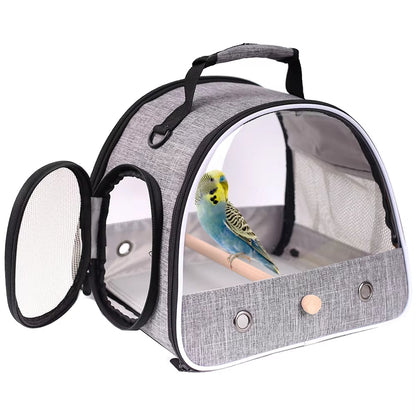 Portable Small Pet Backpack – Travel Carrier with Side Window