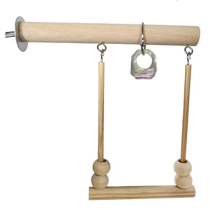 Bird Swing & Climbing Ladder – Parrot Toy with Bells