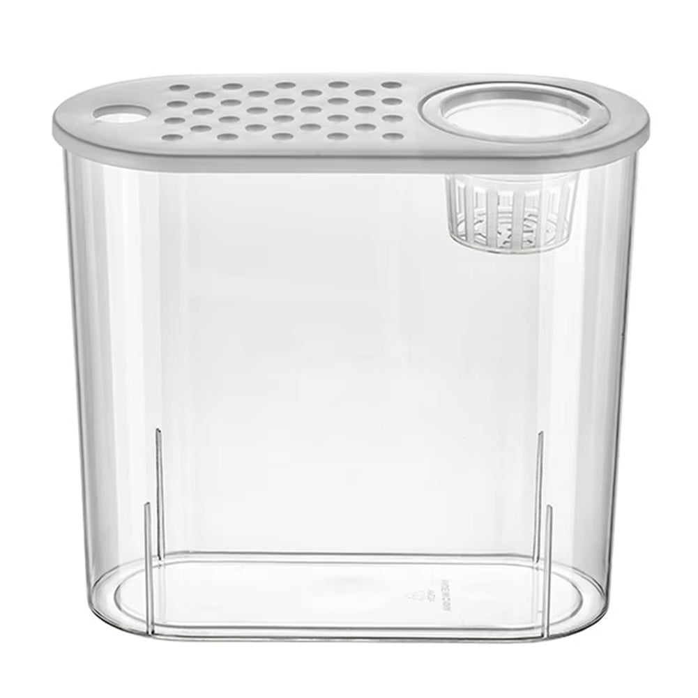 Clear Plastic Tabletop Fish Bowl – Aquaponic Design