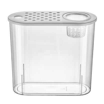 Clear Plastic Tabletop Fish Bowl – Aquaponic Design