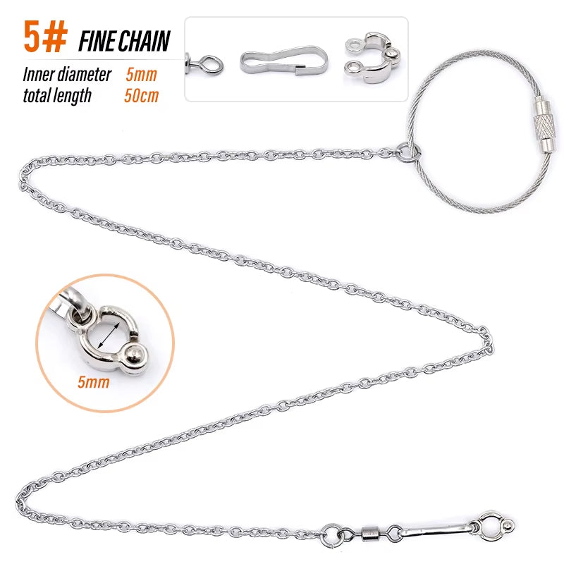 Stainless Steel Bird Foot Chain – Training Ankle Ring