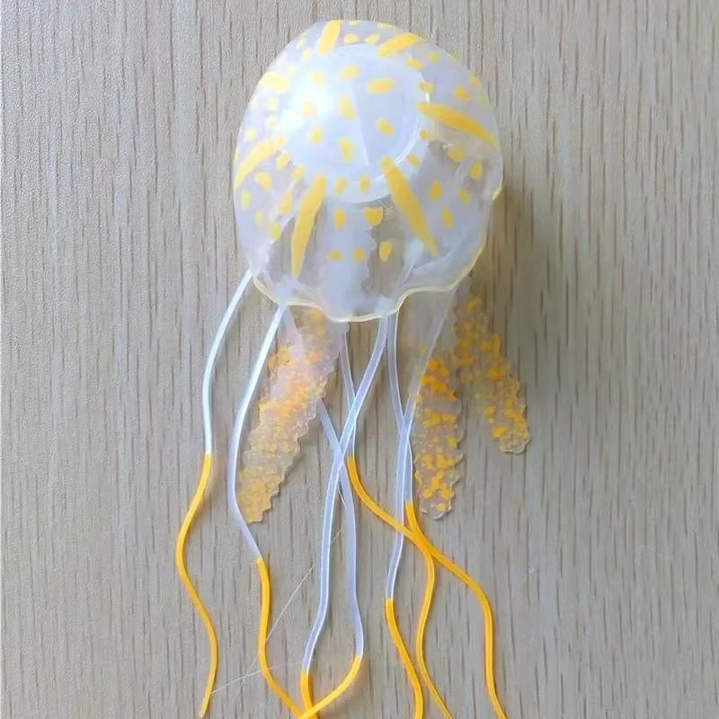 Glowing Artificial Jellyfish – Fish Tank Ornament