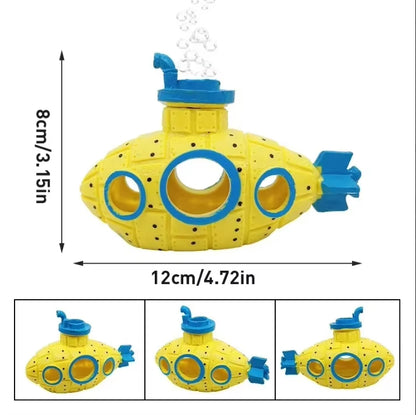 Resin Submarine Cave – Aquarium Fish & Shrimp Shelter