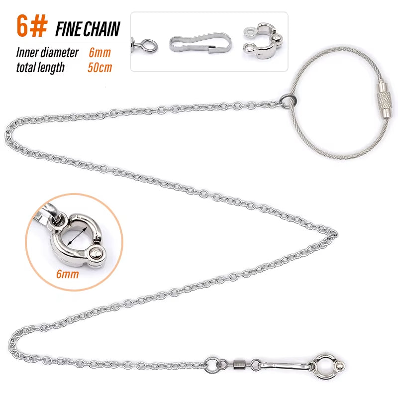 Stainless Steel Bird Foot Chain – Training Ankle Ring