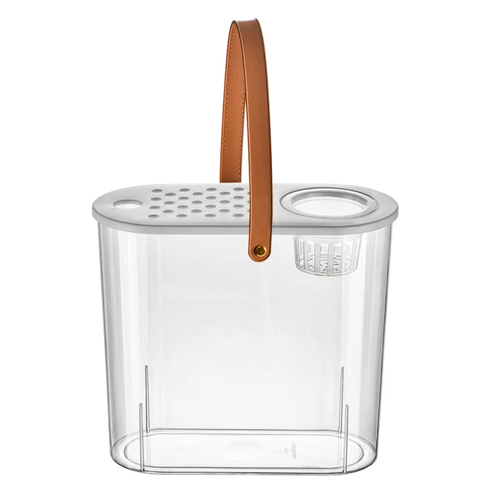 Clear Plastic Tabletop Fish Bowl – Aquaponic Design