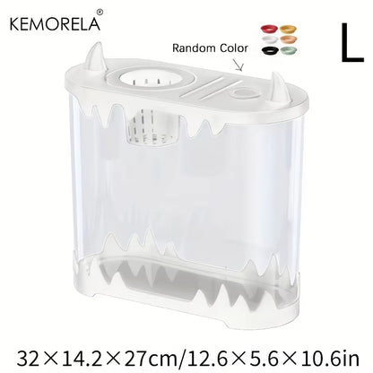 KEMORELA Small Desktop Fish Tank – HD & Filter-Free