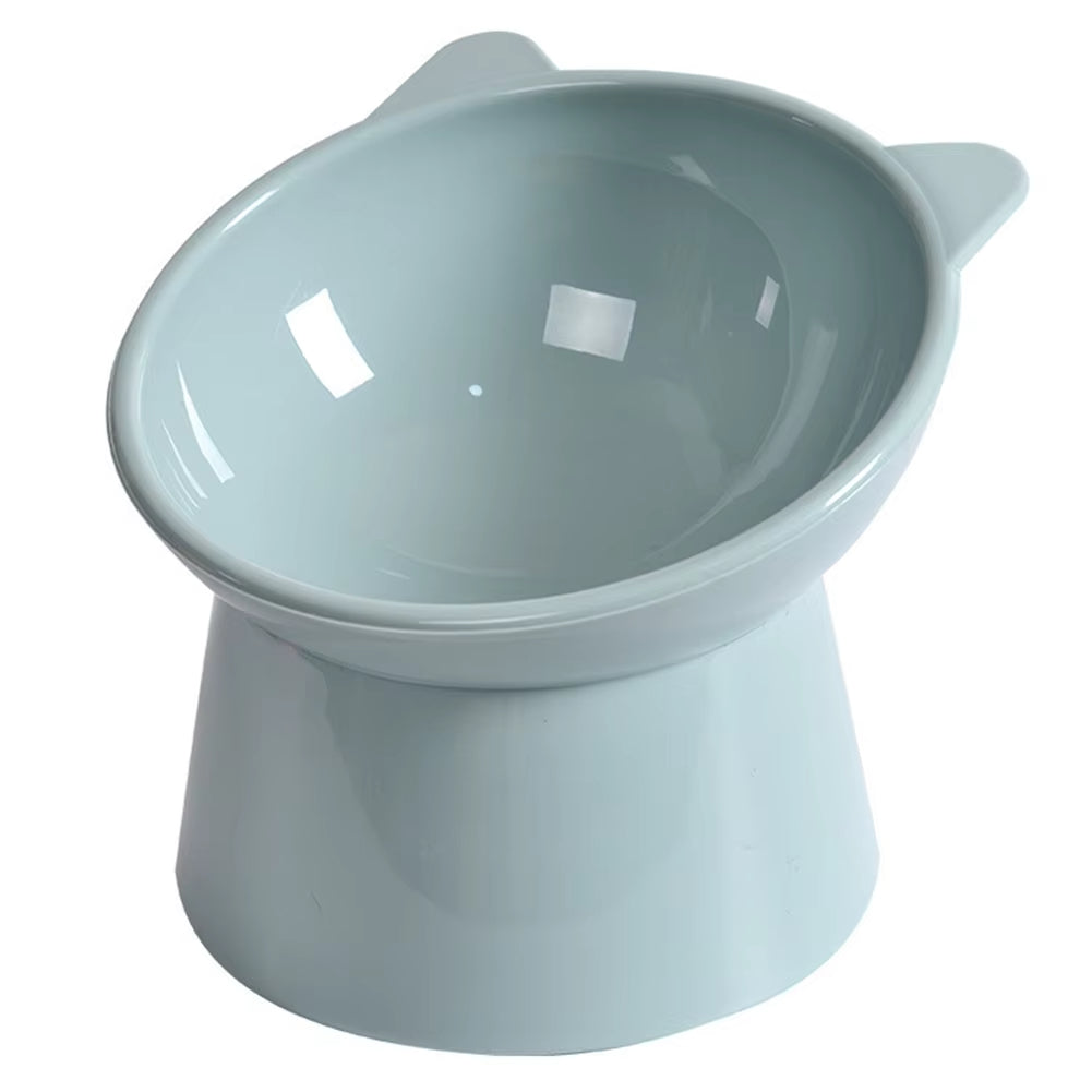 Tilted Elevated Cat Bowl – Anti-Vomiting & Non-Slip