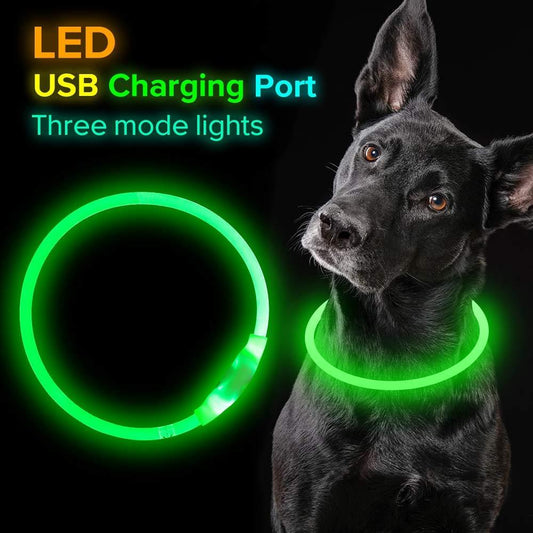 USB LED Pet Safety Collar