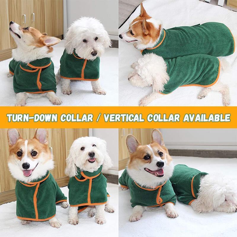 Absorbent Pet Bathrobe