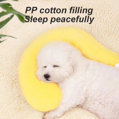 Pet U-Shaped Pillow Neck Protector for Dogs & Cats