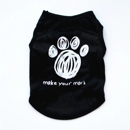 Fashion Pet Cat Dog T-Shirt Summer Vest Apparel