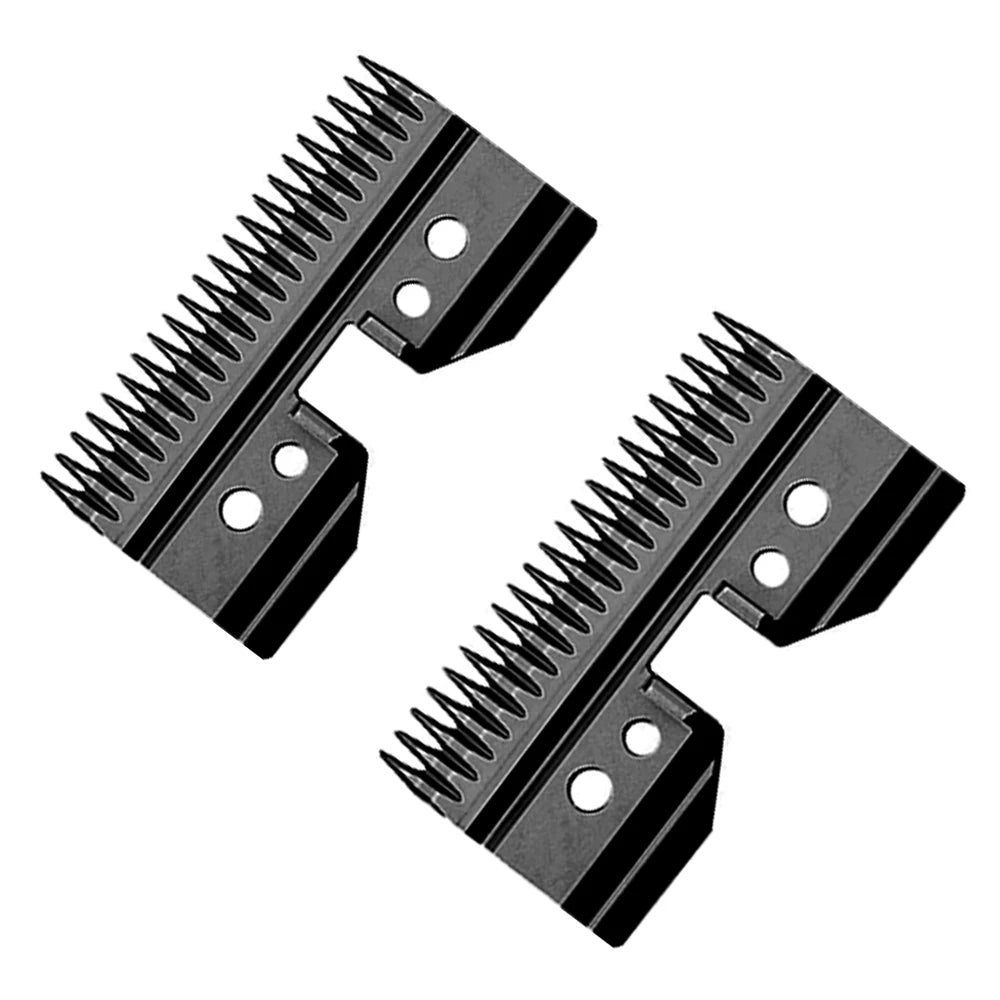 Black Detachable Pet Dog Grooming Clipper Blades Set