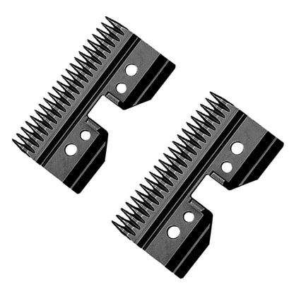 Black Detachable Pet Dog Grooming Clipper Blades Set