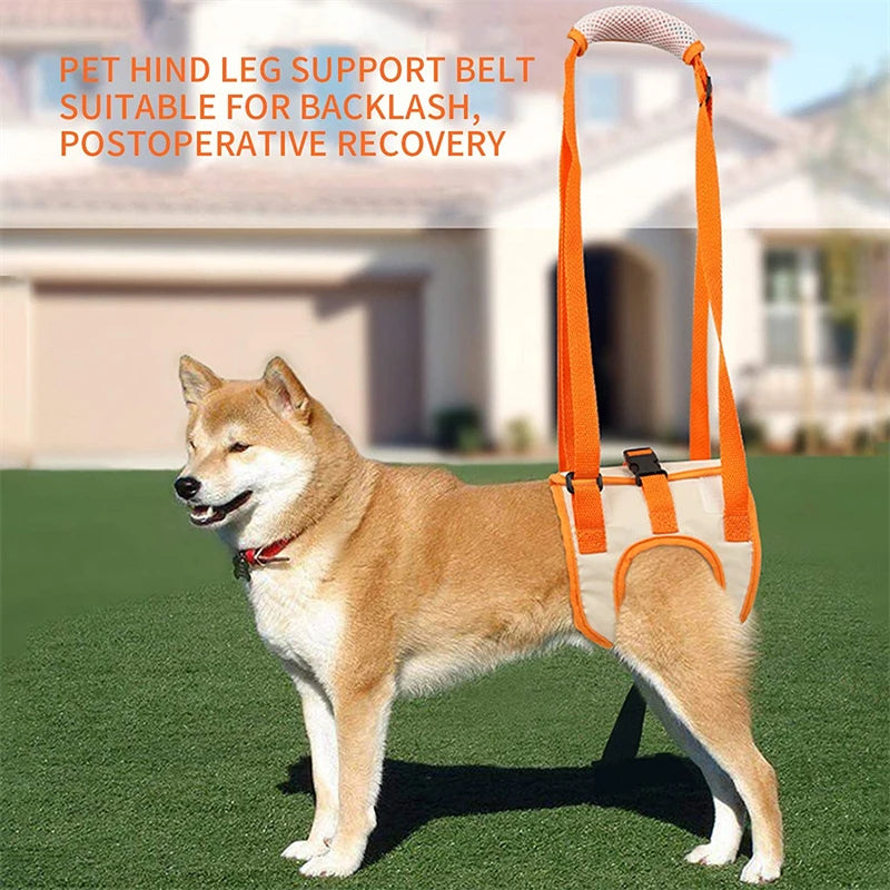 Adjustable Dog Sling Back Legs Support Harness for Rehabilitation