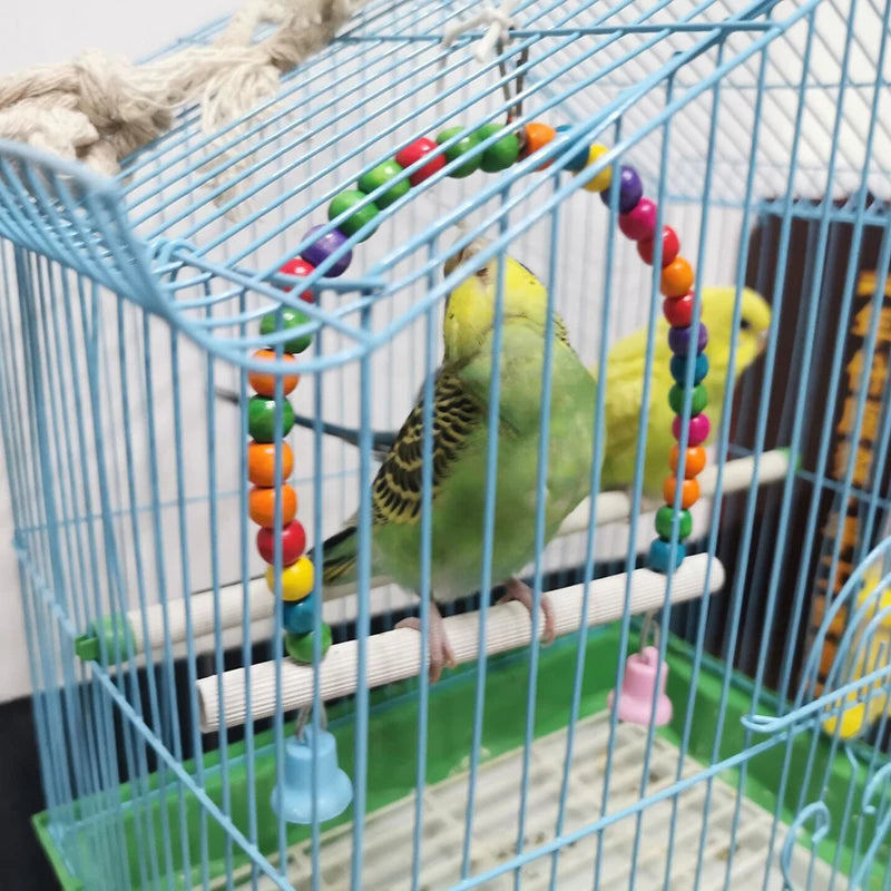 Bird Bite Hanging Ornament Chew Toy for Cages