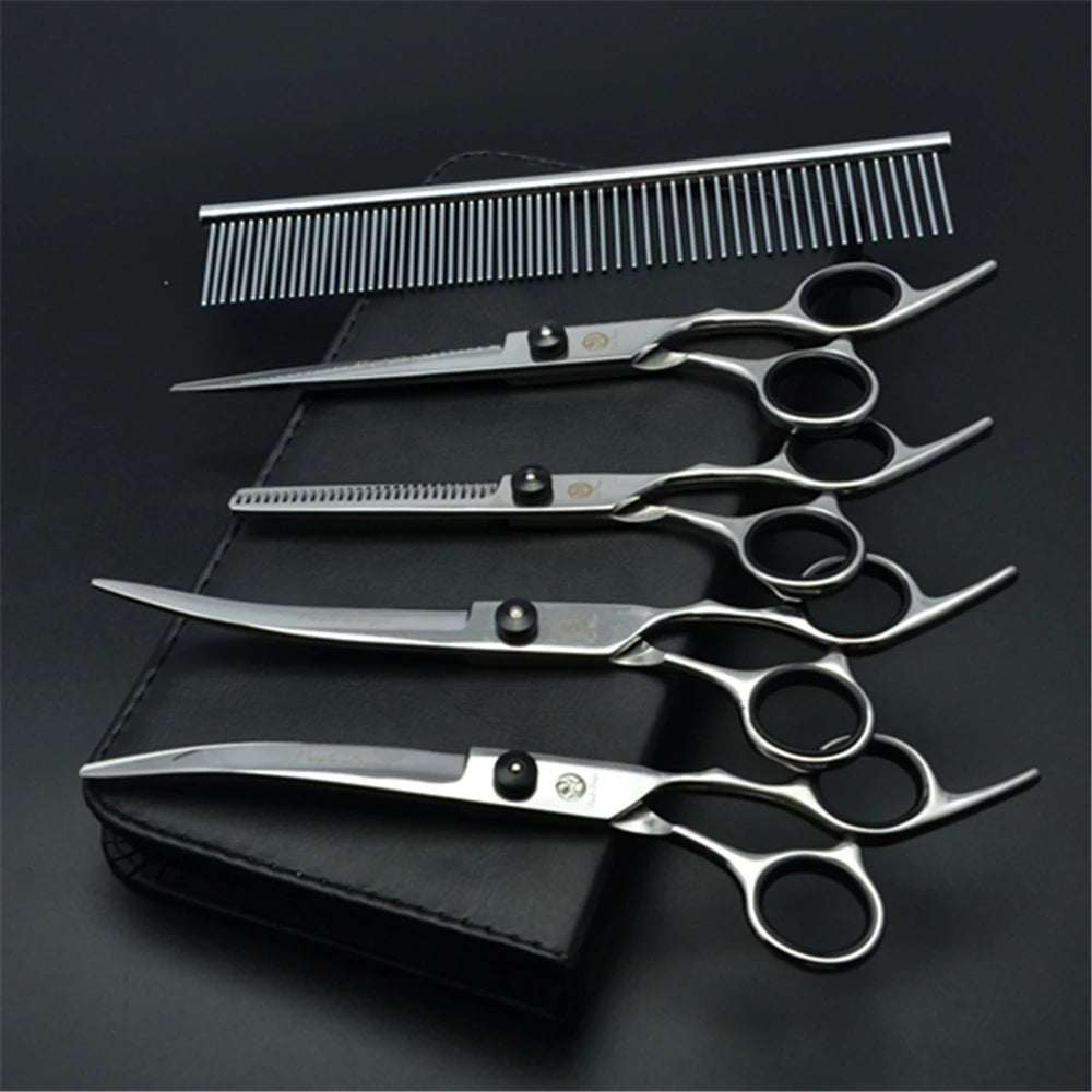 Pet Grooming Scissors Cutting & Thinning Shears